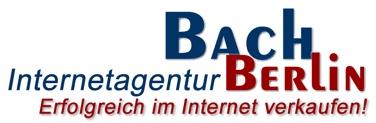 Startseite der Internetagentur Bach-Berlin